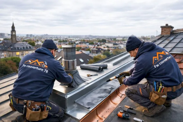 Infiltration lente en toiture ancienne secteur centre à Chambéry – SD Couvreur Savoie