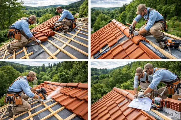 Réfection complète de toiture à Brison-Saint-Innocent – SD Couvreur Savoie