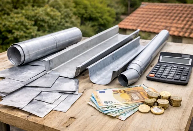 Débordement gouttière hauteur Revard à Grésy-sur-Aix – SD Couvreur Savoie